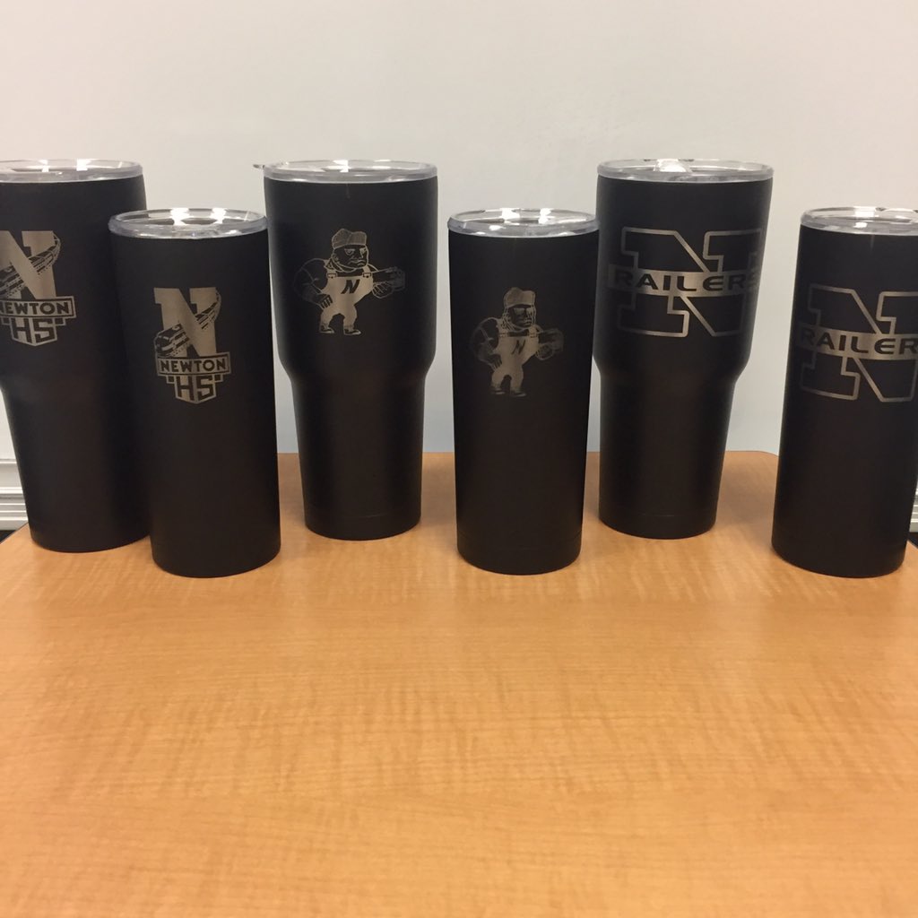 NHSSMALLBIZ's tweet photo. Be the first to get your new RAILER tumbler! Find us at the home basketball game Tuesday and Friday! https://t.co/eYl6bqqxq2