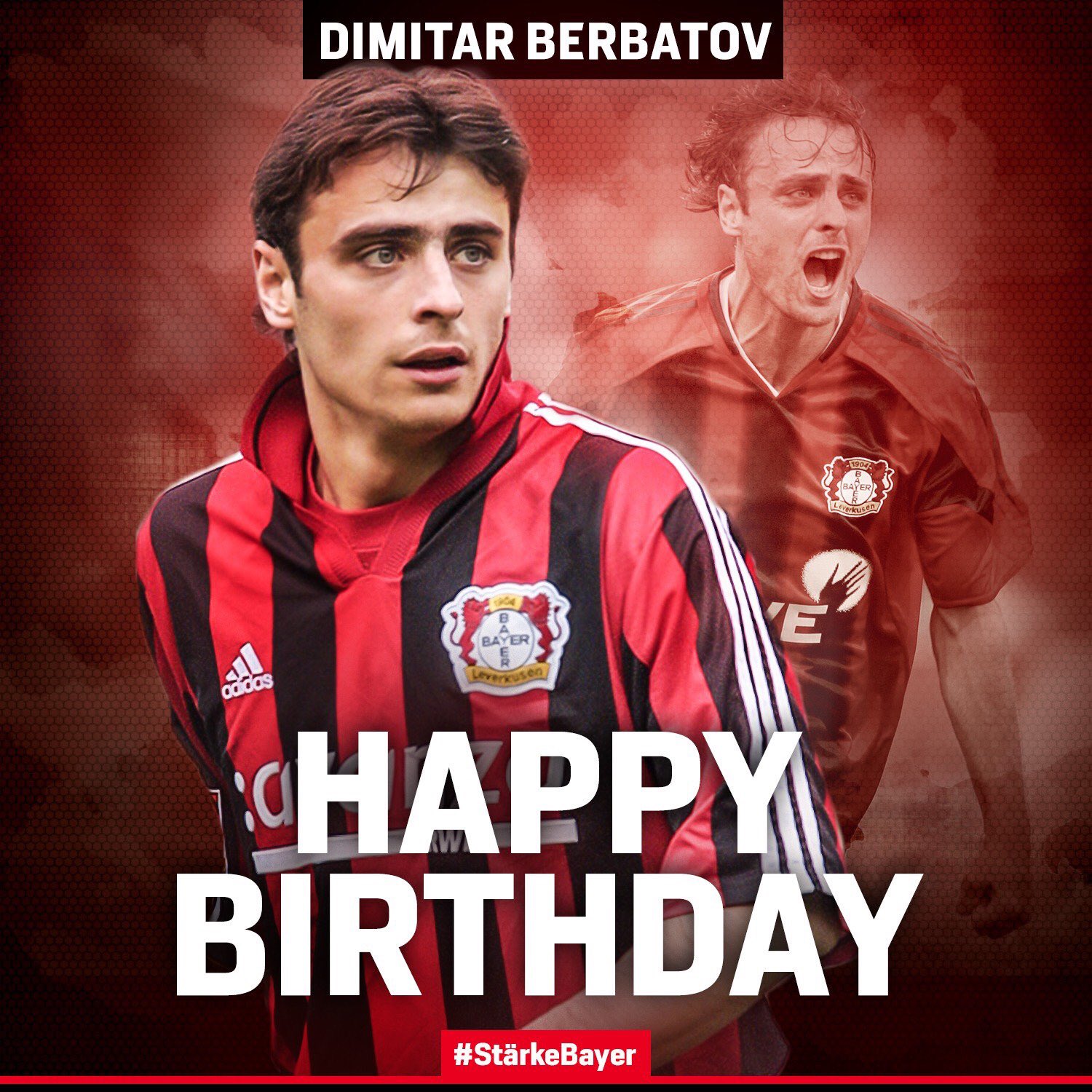 Bugün, efsane Bulgar golcü Dimitar Berbatov 36 ya  na giriyor. Happy Birthday Dimitar! 
