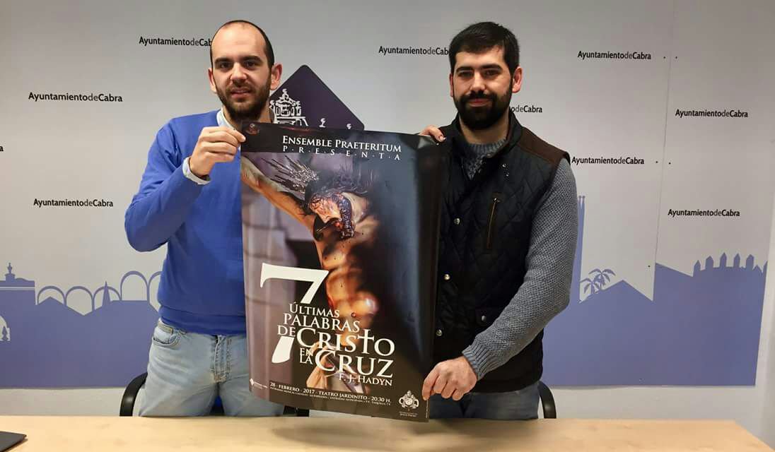 HdadJesusPreso's tweet photo. Hoy hemos presentado el concierto Las 7 últimas palabras de Cristo en la Cruz. Será el 28 de febrero a las 20:30 horas en El Jardinito https://t.co/C3nUTrizep