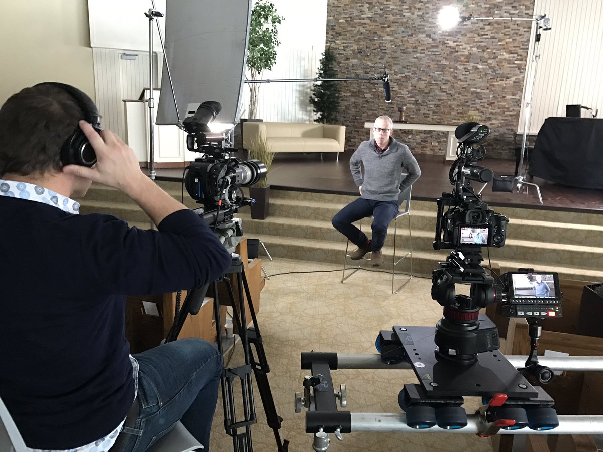bollingerpro's tweet photo. Filming Kevin DeYoung for project lead by @FLTBob! #SonyFS7 #GH4 #CineoLighting #Shootools https://t.co/yBlfMyvfyG