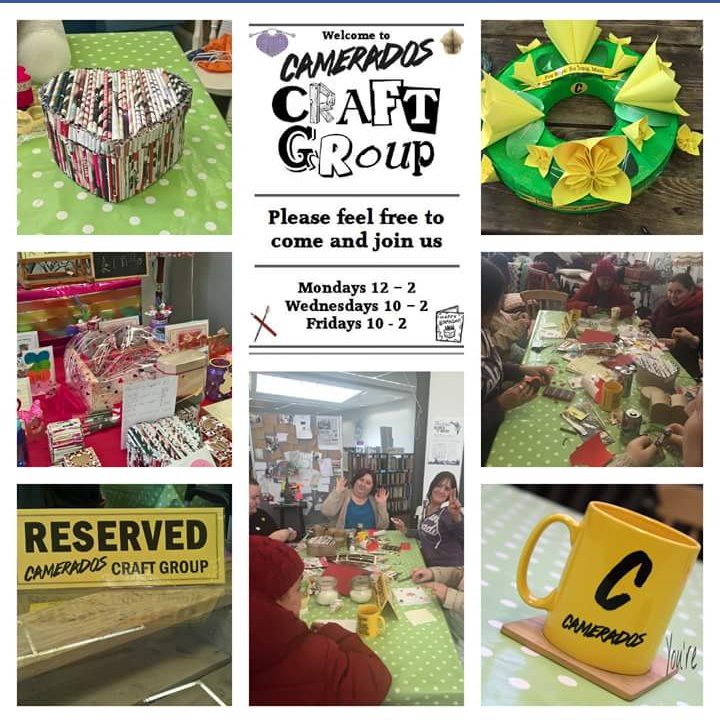 LivingroomBpl's tweet photo. Blackpool Camerados craft group. https://t.co/pYirHAA6rx