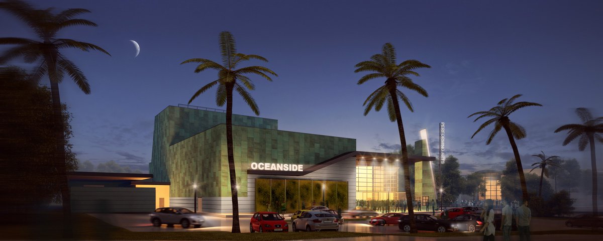 HED_Education's tweet photo. New #Oceanside High Arts Center, designed by HED, is rising! via @sdut https://t.co/YlsvkcRZqS CC: @CityofOceanside @deborahsbrennan https://t.co/oNHfyGzKfD