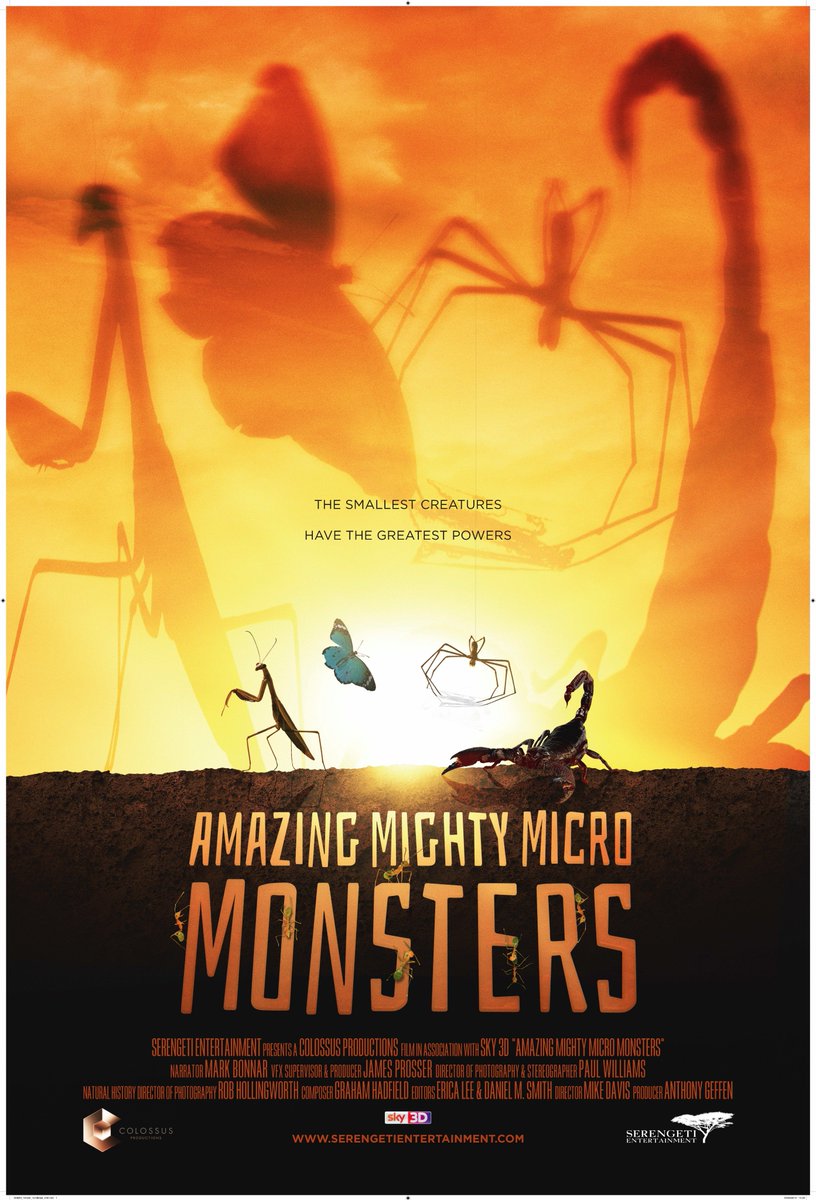 MoodyGardens's tweet photo. The newest #film to hit the #bigscreen is a thrilling adventure of some AMAZING Mighty Micro Monsters! #MG3D https://t.co/LdwHreQ6hS https://t.co/bMGVvV9csA
