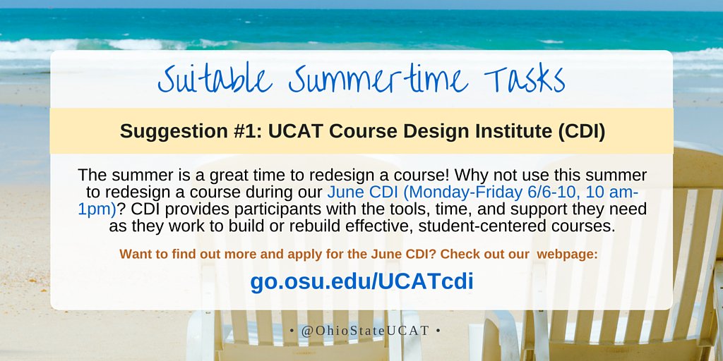 OSUDrakeInst's tweet photo. #UCATtips https://t.co/4L1hCL2P0a