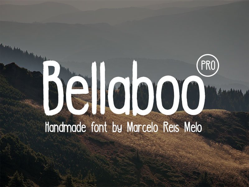 New handmade Bellaboo PRO font! Check out here: goo.gl/LUZnED 
From FGD #typography #font #design