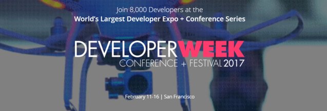 DeveloperWeek 2017 - Join 8,000 Developers at the World’s Largest Developer Expo + Conference Series, San Francisco bit.ly/2kIVjtX