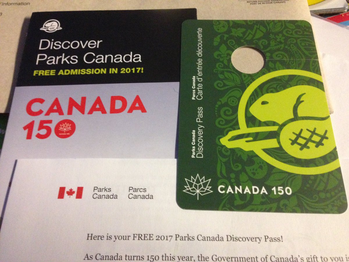 GlobalEnzo's tweet photo. #YAY #WeGotIt #Thanks @ParksCanada it just arrived in the #Mail #LookOutSummer #HereWeCome https://t.co/pGqnHsiOGN