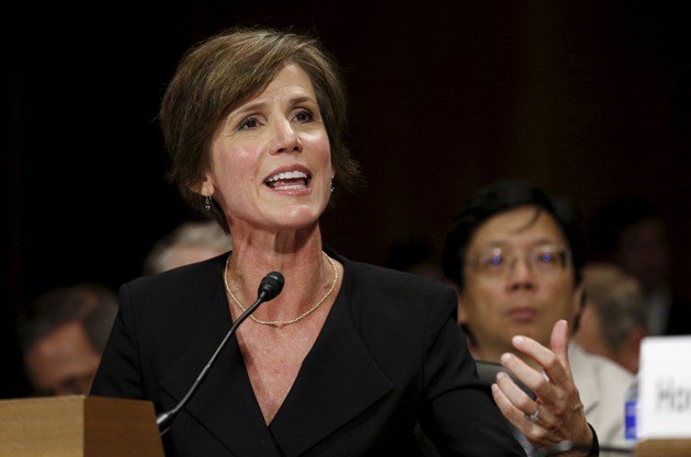 TheAtlantic's tweet photo. Trump fires acting attorney general for not defending immigration order https://t.co/Qmhs0OgsJg https://t.co/e1sEYFcjFB