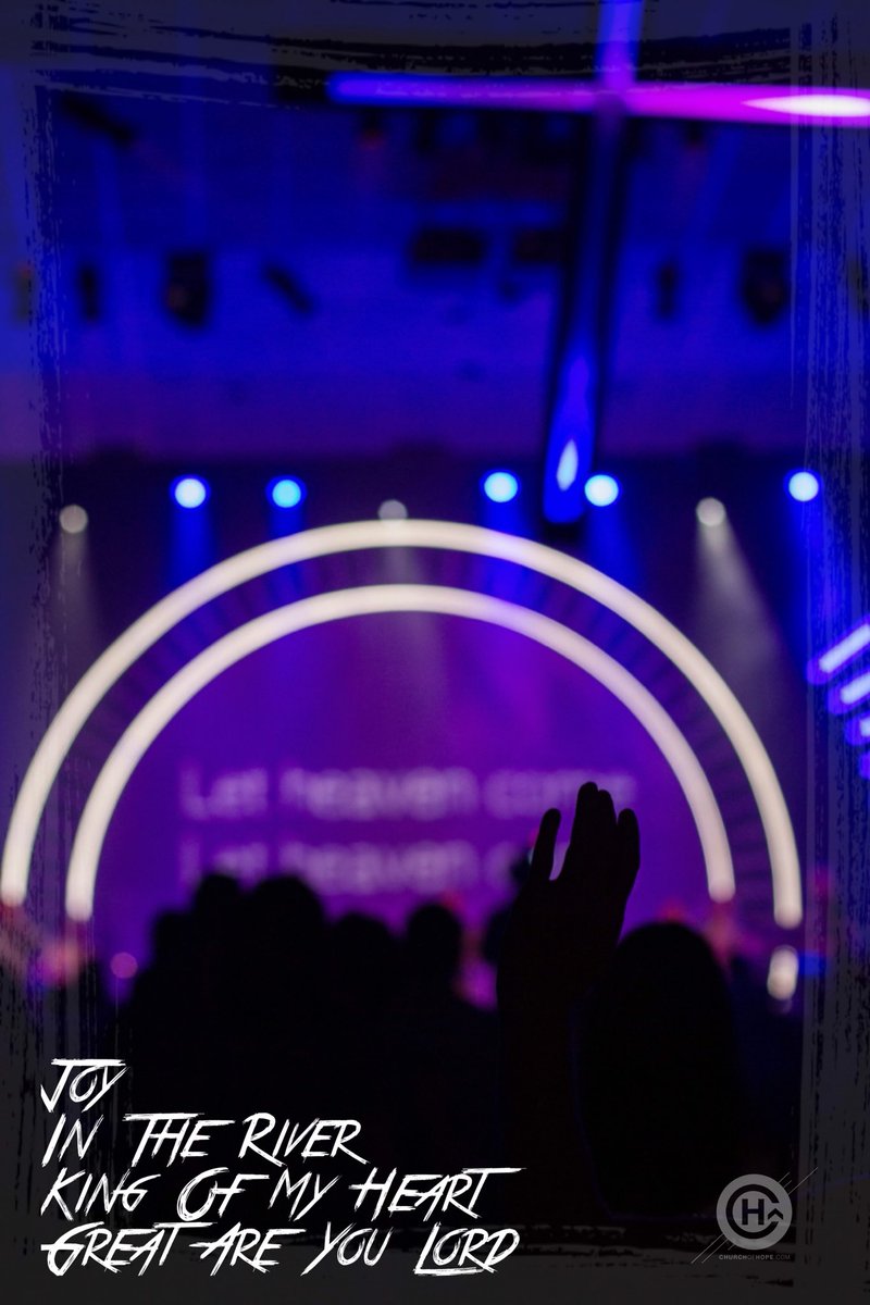 Churchofhopeone's tweet photo. We had a powerful time of worship this past weekend! Here's the #setlist #weekendsetlist #worship #joy #hopeworship https://t.co/7y6rN084aZ