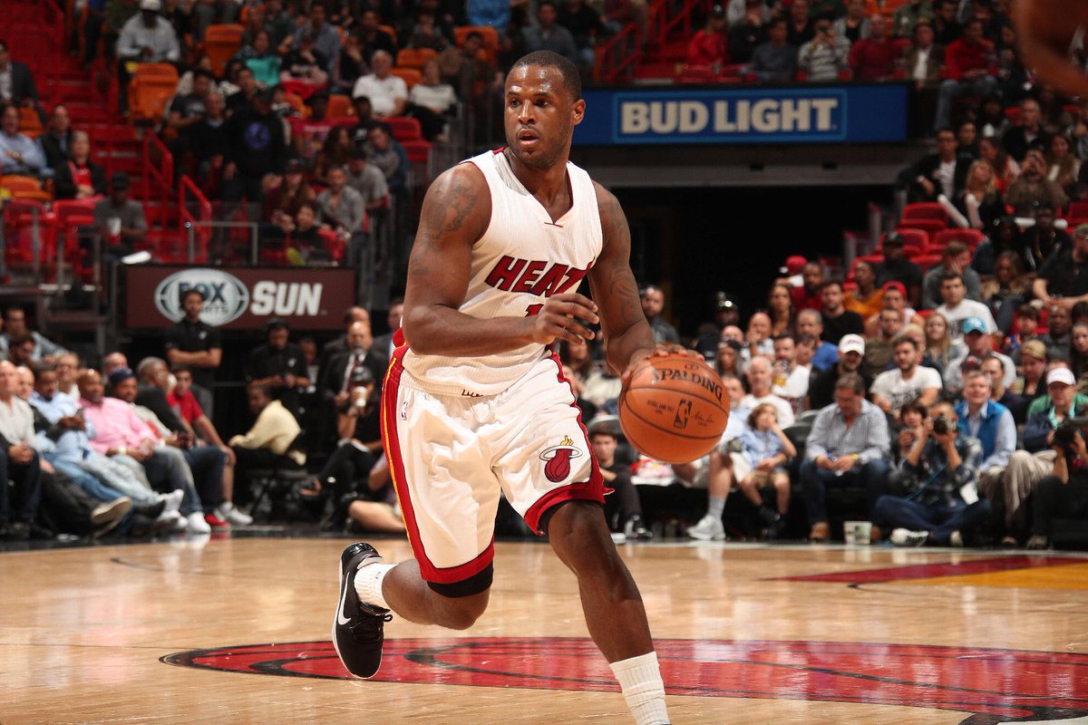 espn's tweet photo. Feel the Heat rising?

Reigning East player of the week Dion Waiters and Miami have won 8 straight — the longest active streak in the NBA. https://t.co/qo1EYjMYkj