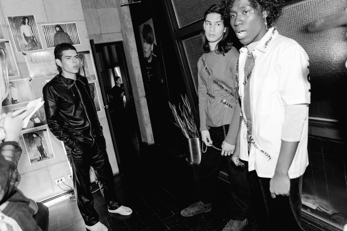 takara_wong's tweet photo. #Backstage @takara_wong Spring/Summer 2017 #PresentationShow https://t.co/adFcBYV0Wl