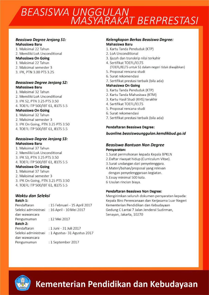 rinchococake's tweet photo. Yuk gabung di beasiswa unggulan masyarakat berprestasi https://t.co/UfSp6PY6aM