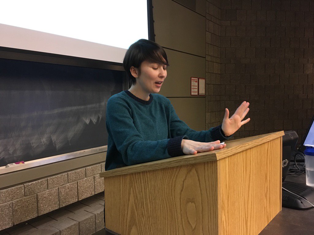 Coach Maja Cimerman lecturing on former Yugoslavia