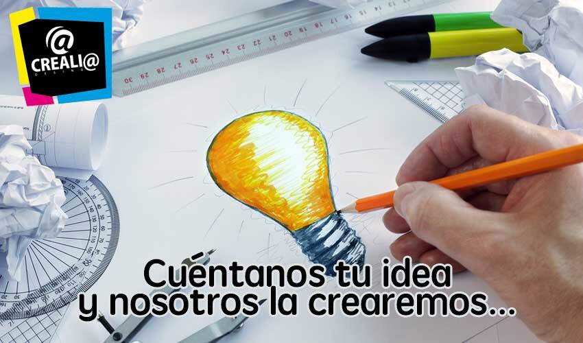 ¿Necesitas un diseño para tu empresa? ¿Un cartel para tu evento? ¡¡Cuéntanos tu idea y nosotros la creamos!