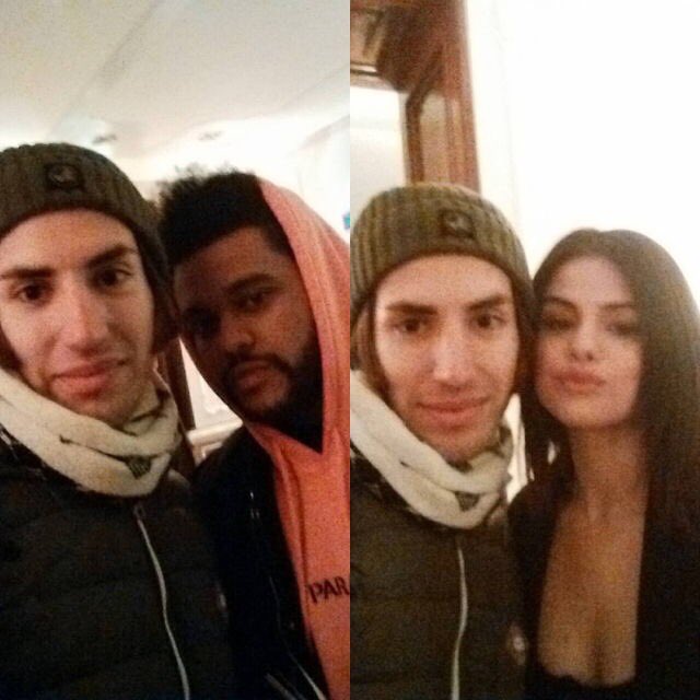 SelGomez_es's tweet photo. ¡Enhorabuena a @Gnuinart por haber podido conocer a Selena! 👏👏👏 󾓫 #Selenators #BestFanArmy #iHeartAwards https://t.co/YIeFAEW4w5