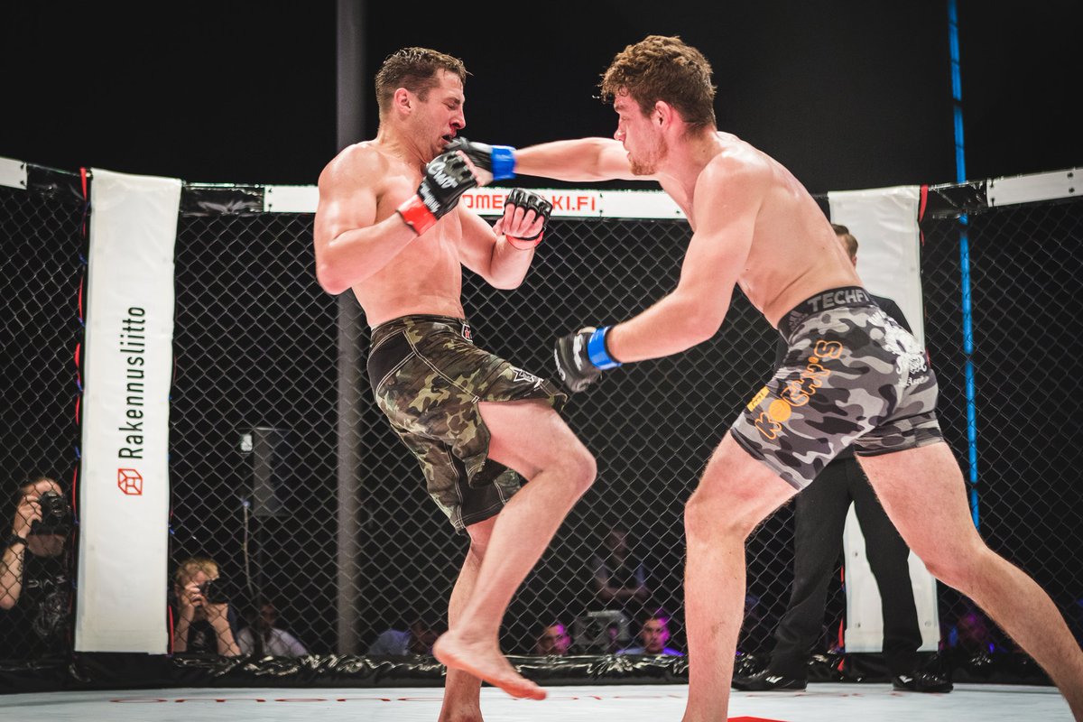 NFCFightNight's tweet photo. Action from the NFC 1 Fight, Mohamed Grabinski ( Germany ) vs Sergei Bal ( Russia ).
#NFC1 #TurkuGetReady #NFC2 https://t.co/MCUCSWAd5O