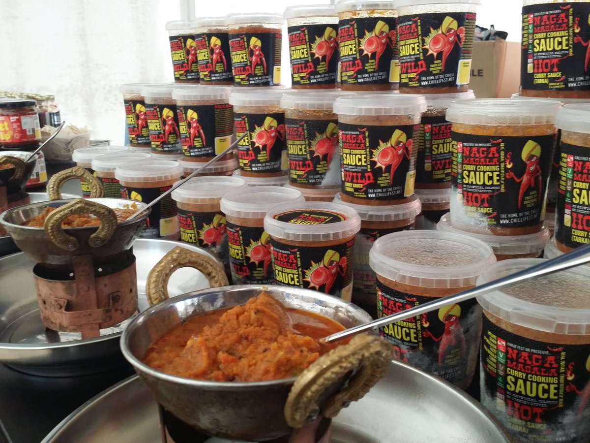 AuntyJee's tweet photo. #Vegan #vegetarian #foodie #lovechilli @NagaMasala created by @AuntyJee for @chilli_festival retweet https://t.co/u84jUBMe93