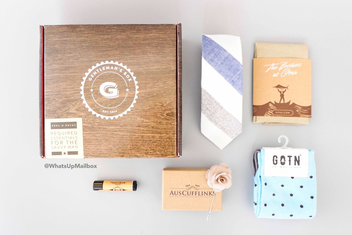 whatsupmailbox's tweet photo. #GentlemansBox January 2017 review on the blog! Subscribe at https://t.co/ymXpQYSTZA and use code 30GBOX to get 30% off your 1st box! 🤑🤑🤑 https://t.co/UFNPJyxeqm