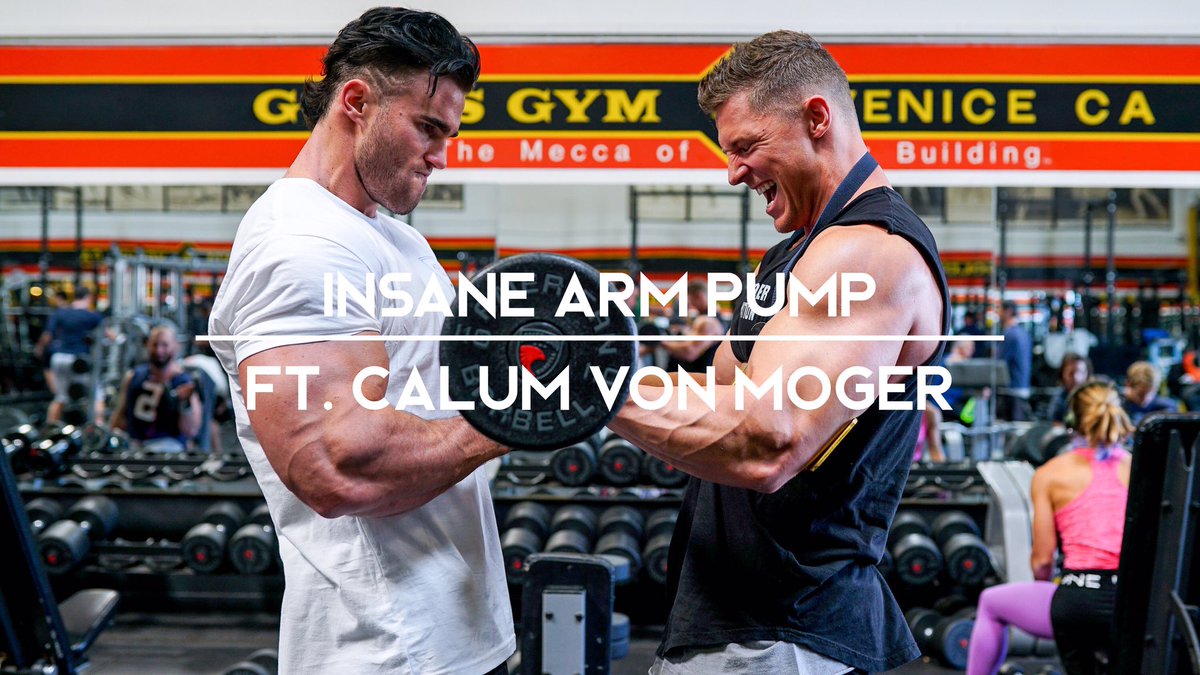 stevecook's tweet photo. INSANE ARM PUMP!!! FT @CalumvonMoger https://t.co/nmswYL6eYT https://t.co/S6lewqpZfj
