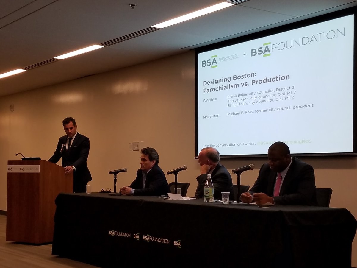 EricaMattison's tweet photo. There were years of disinvestment in #Dorchester. That's starting to change. - Frank Baker #bospoli @BSAAIA #designingbos https://t.co/Qtsno1RUVz