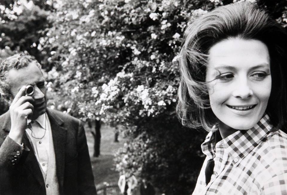 Happy 80th birthday Vanessa Redgrave! Here on the set of \Blow Up\ with Michelangelo Antonioni... 