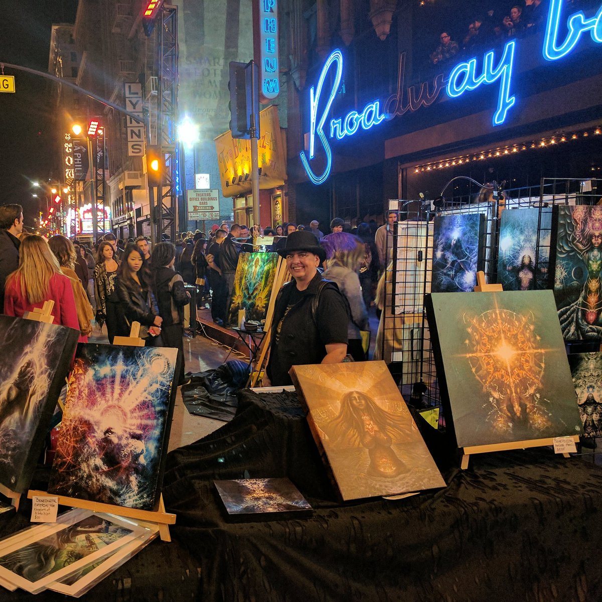 #BoomChamberProductions at #nightonbroadway in #DTLA