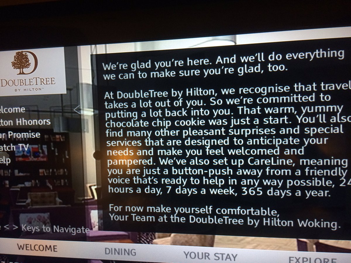 hotelfails's tweet photo. @TreeWoking what cookie? And bar shut to residents at 11pm - not accomdating attitude #thirsty #justfinishedwork https://t.co/klLowQ3h87