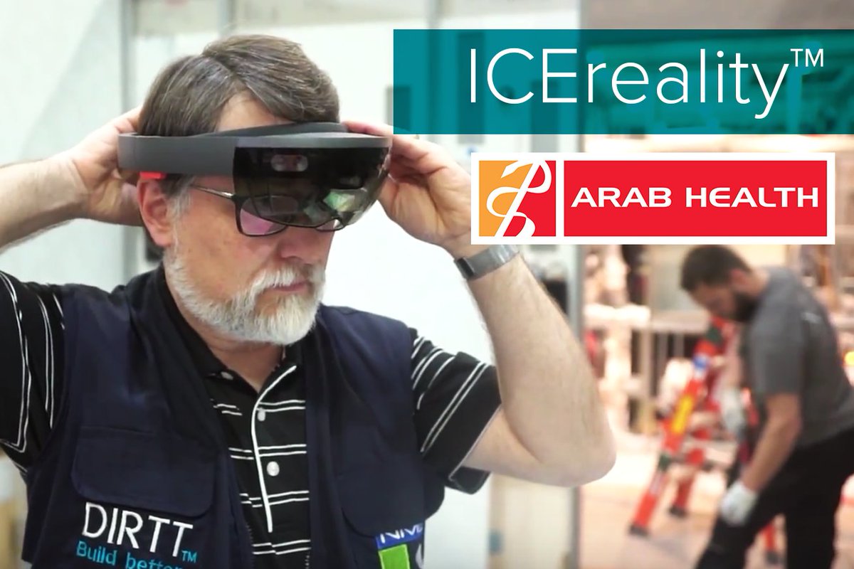 Ice_Edge's tweet photo. We're at #ArabHealth showing off ICErealityβ’. Check in at the @DIRTT booth for more info! #ICEsoftware #ICEvr #ICEreality #DIRTTArabHealth https://t.co/uIrfv540mF