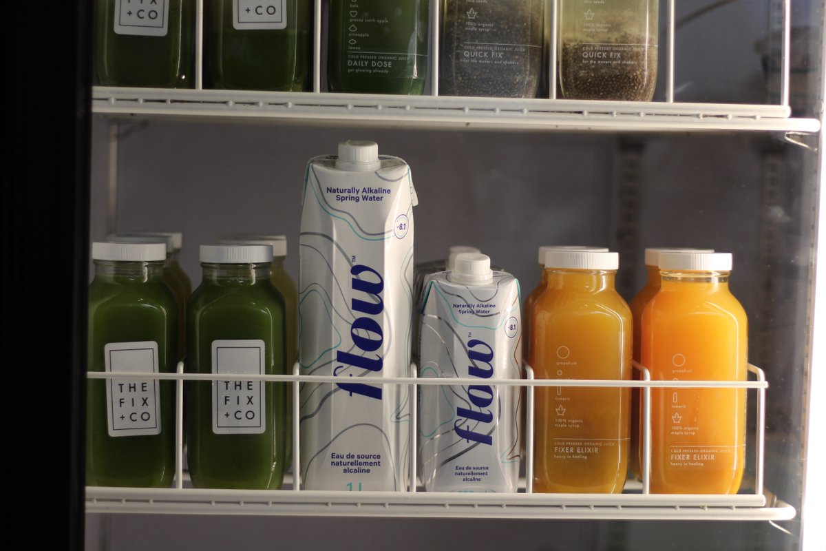 Have you gotten your fix? Head to <a href="/TheFixTo/">The Fix + Co.</a> to grab a smoothie and a flow for some mindful hydration 💦
