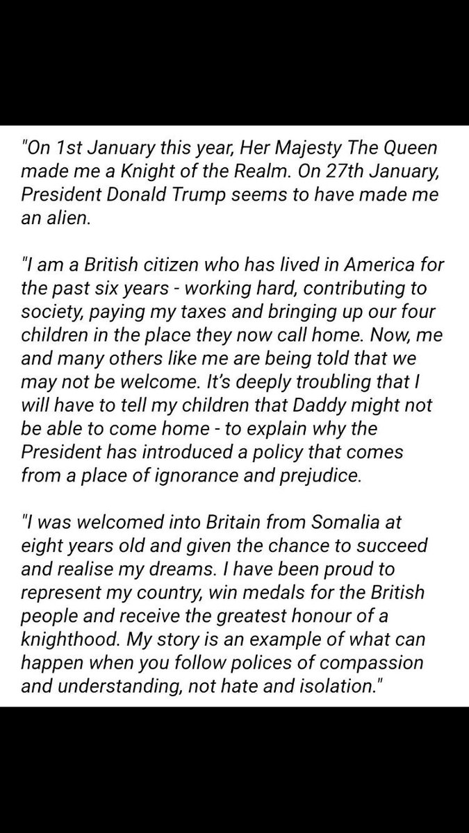 Incredible statement from <a href="/Mo_Farah/">Sir Mo Farah</a>
