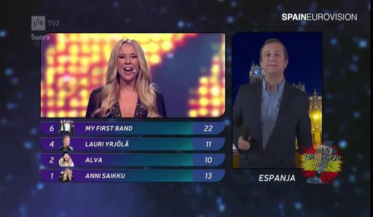 FormulaTV's tweet photo. Federico Llano (TVE) aparece en la preselección de Eurovisión de Finlandia: "¿Casarte conmigo?" https://t.co/faKsk6V6uf https://t.co/OFxoq4grws