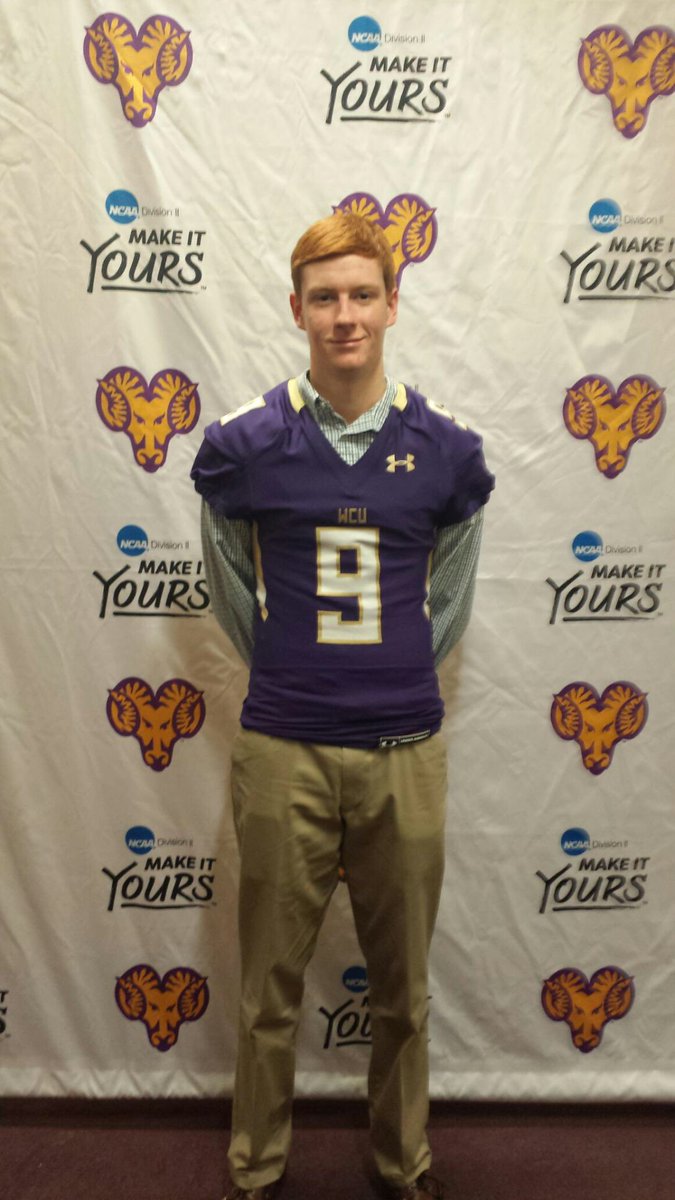 Johngeorge2242's tweet photo. So excited to announce that I have verbally committed to play football at West Chester University and to extend my academic career! #ram🐑 https://t.co/x4gpOhyPCb