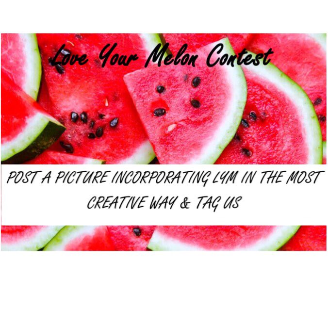 ISU_lym's tweet image. Checkout our Instagram account @ilstu_loveyourmelon for more information about our contest that's going on!!