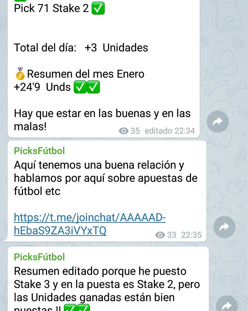 PicksFutbol2017's tweet photo. Y así estamos acabando el mes.
Casi +25 Unidades gente!
https://t.co/6PodVa6SP5 https://t.co/p1CyoJ936J