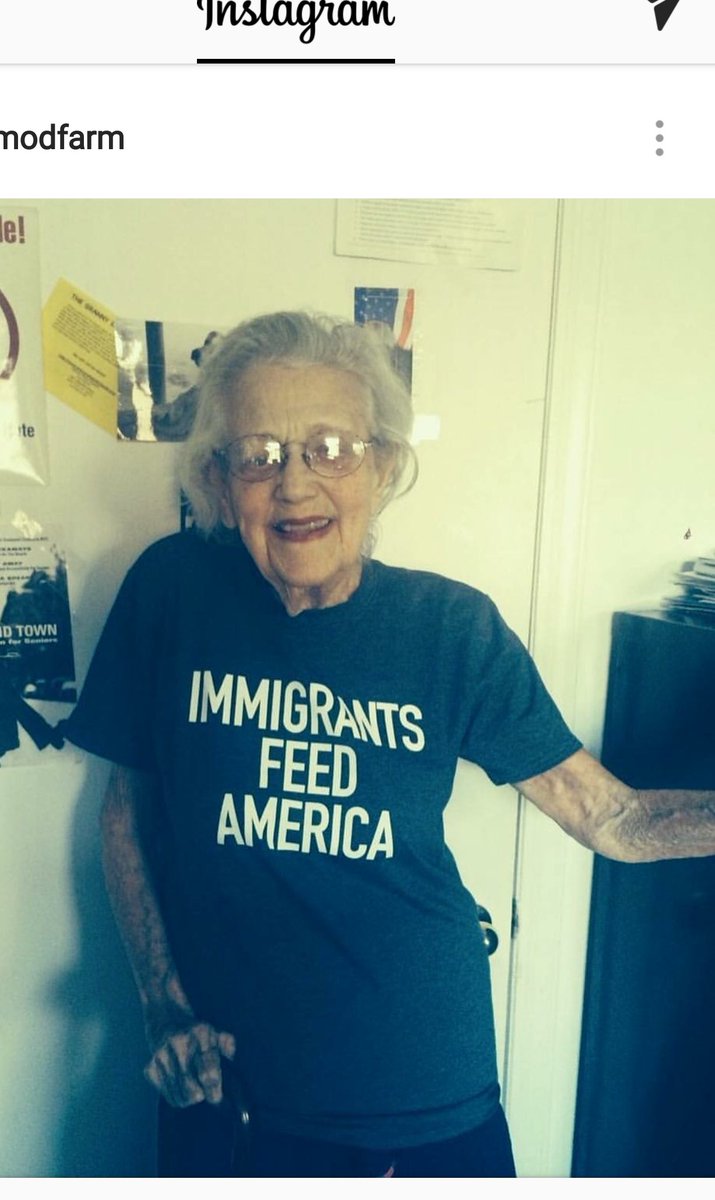 bennybw's tweet photo. 101-yr-old grandmother with a message #modfarm https://t.co/DSIQM1QWhW