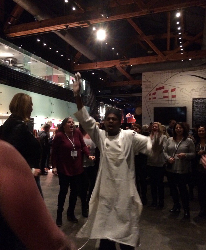 # justgettingstarted  everyone is getting into MI sales conference inclusivity... just watch!