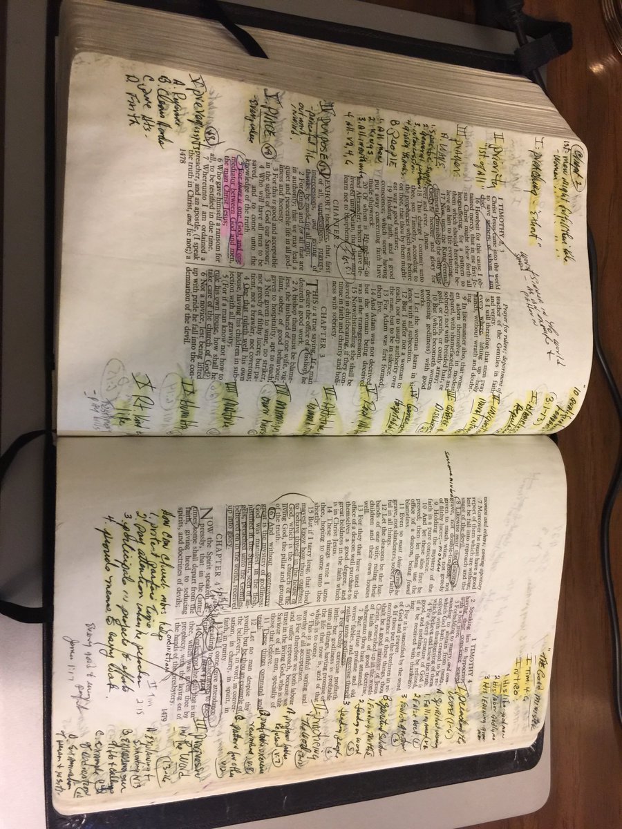 THW1930's tweet photo. Just finished reading through my Bible in the first 30 days of 2017. What a blessing and great benefit ! https://t.co/in4nZCF3Gs