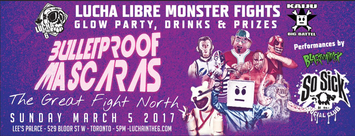 DemandLucha's tweet photo. #WWERAW #Toronto fans: Retweet to enter the chance to win 2 Lucha Libre Tickets! https://t.co/Dsyy58qdnq