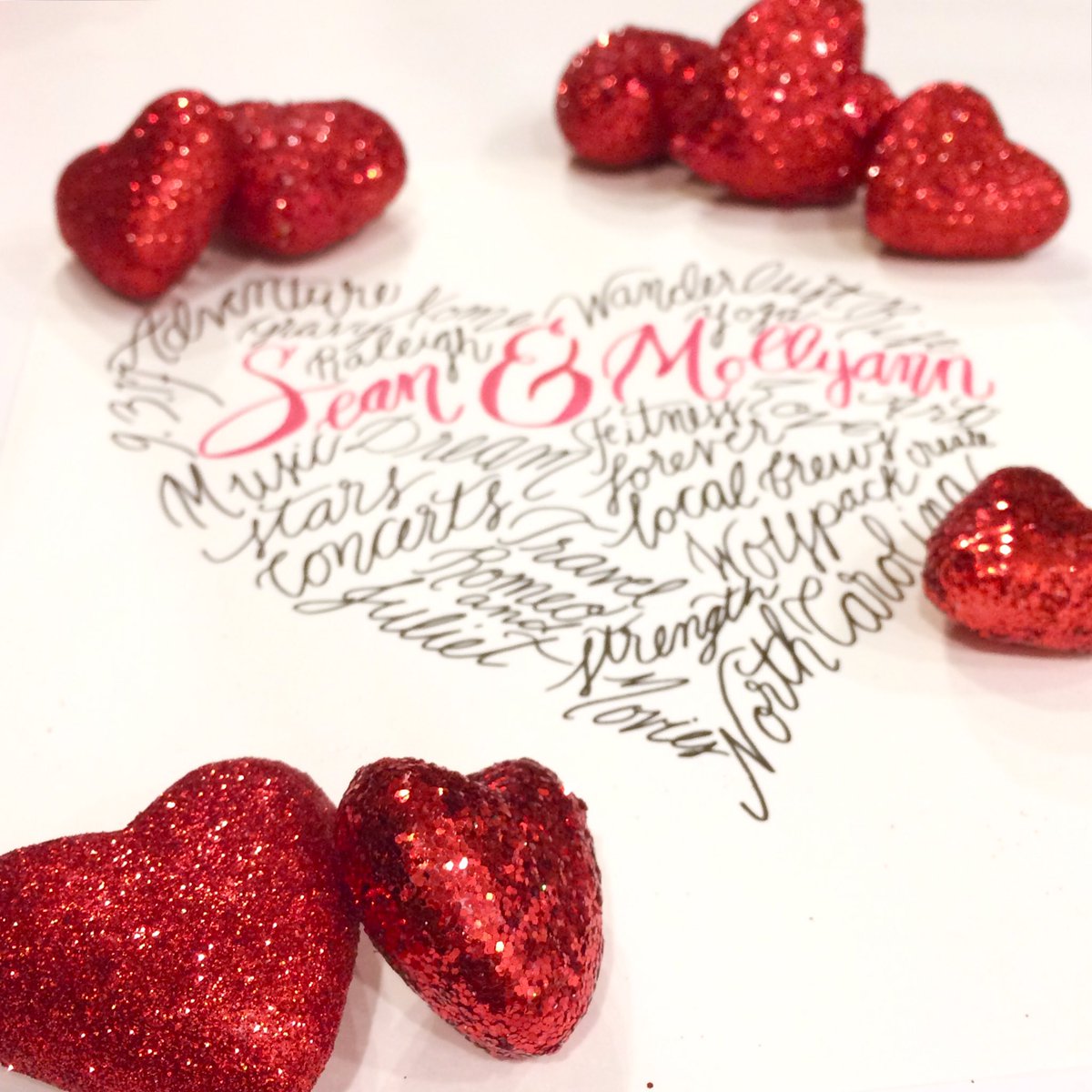 PostandScribe's tweet image. Here's a valentine that doesn't wilt. A custom valentine heart ❤️ for less than the price of a dozen roses 🌹more at postandscribe.com