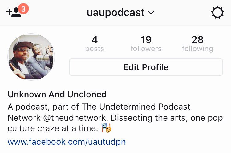 UAUPodcast's tweet photo. Check out our official Instagram page! We'd appreciate it! #theudnetwork #uaupodcast #instagram #unknownanduncloned #podcast https://t.co/tVKAVXhOQh