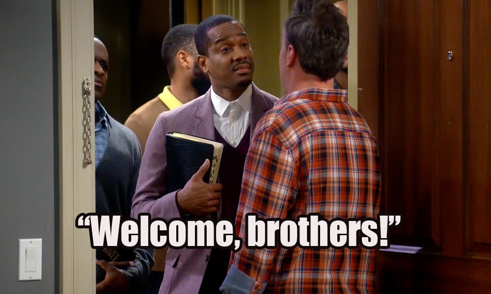 Definitely a little awkward. #TheOddCouple