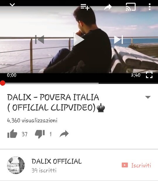 Dalix_Official's tweet photo. Ascoltala https://t.co/Hcl5EC3n6s 
POVERA ITALIA #4KUltraHD #like #rap #follwme #Twitter 😎 https://t.co/G6wEdE9CDX