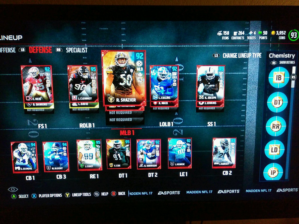 snagneto's tweet image. #FinalLineup @biglou_69 @freshout13 @james24849 #Madden17 #MUT17