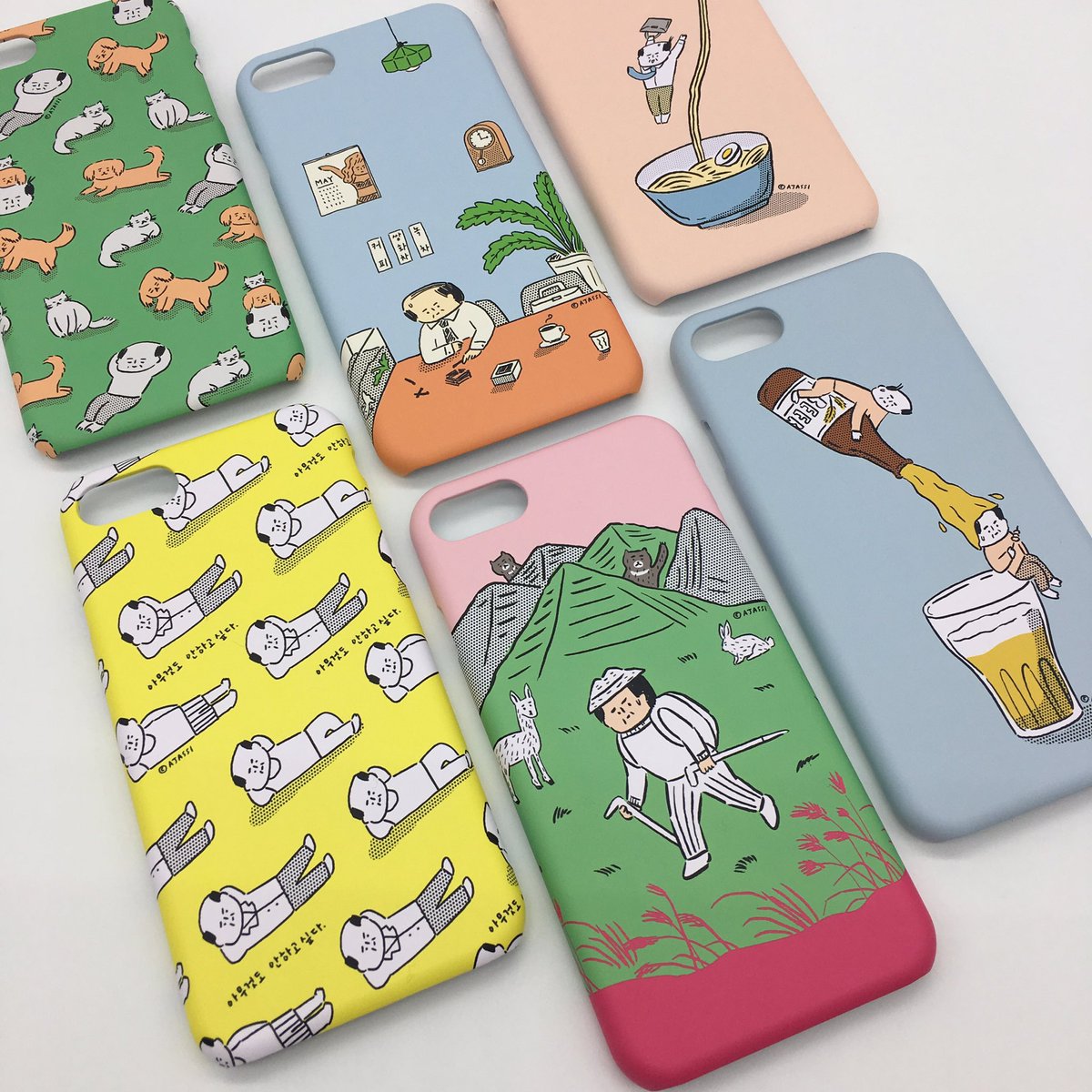 아자씨 아이폰 케이스🎅🏼