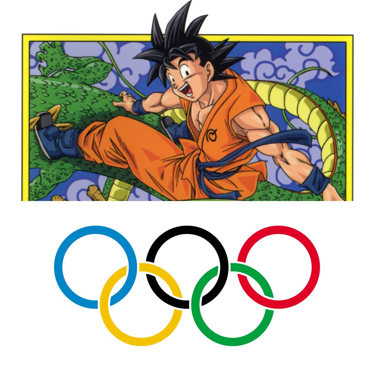 EdStarComics's tweet photo. Il nostro amato #Goku sarà ambasciatore delle Olimpiadi che nel 2020 si disputeranno a Tokyo. Fortunatamente per gli altri, non parteciperà! https://t.co/GTncIo3lCw