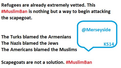 #MuslimBanprotest