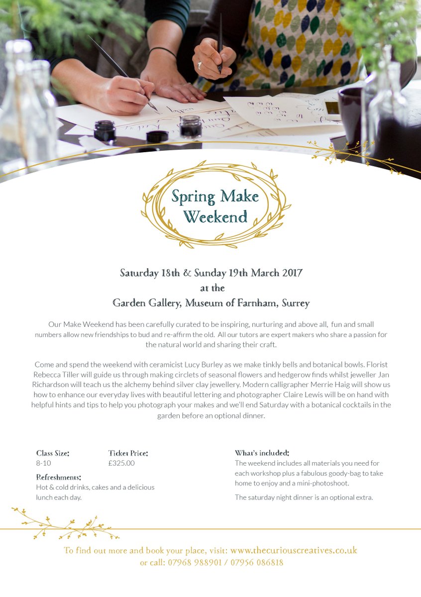 m_bcalligraphy's tweet photo. Excited to be hosting my Modern Calligraphy workshop at Spring Make Weekend from The Curious Creatives. TICKETS: https://t.co/oMKwdkHM8G https://t.co/TrEjLQm0YA