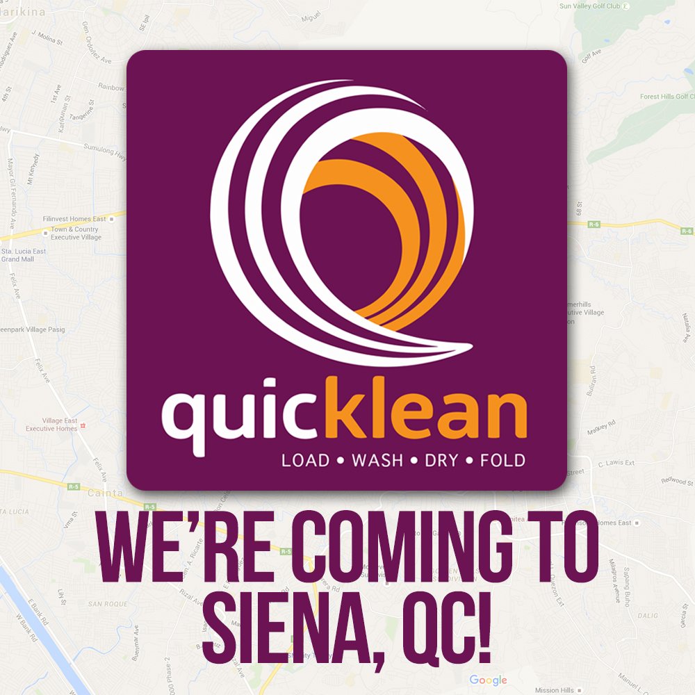 QuickleanPH's tweet photo. Coming real soon! Hope you guys near Siena, Quezon City are excited! #sienaQC #quickleanph https://t.co/SiSN9937jH