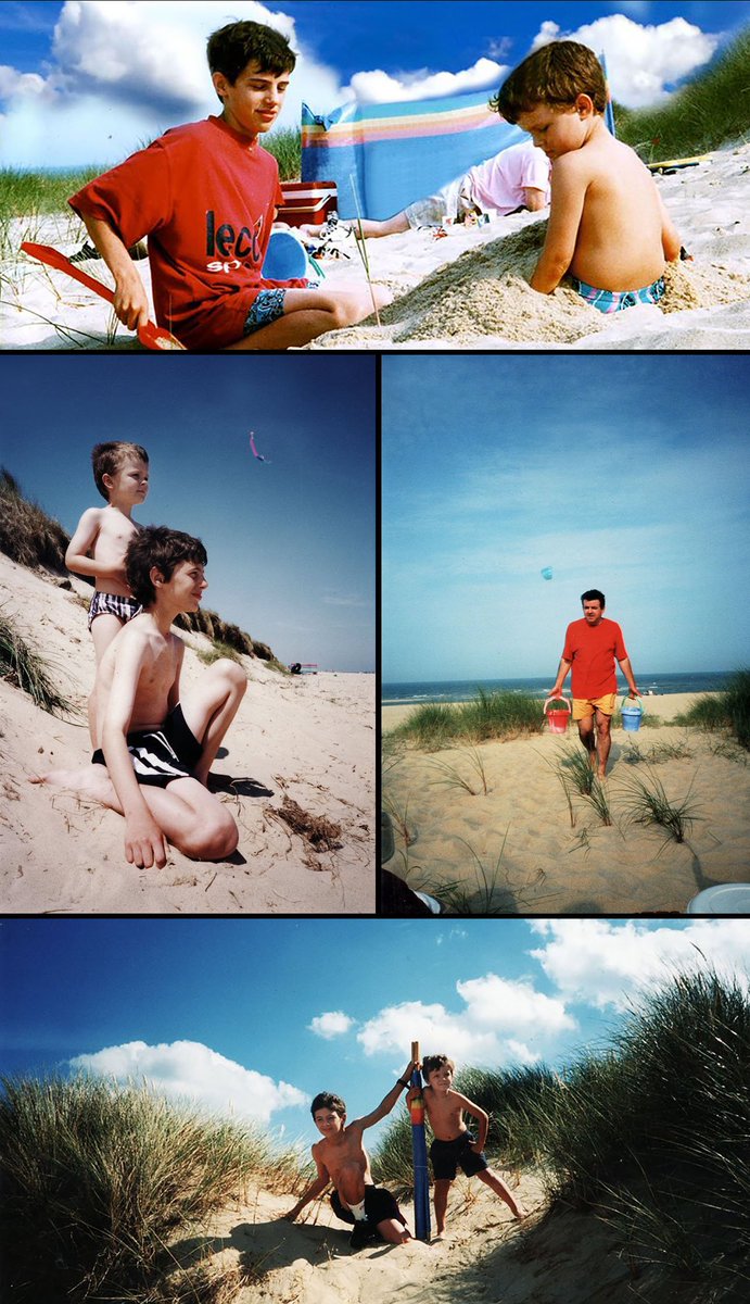 JuanperiCottage's tweet photo. These photos were taken 20 yrs ago? The beach at Winterton-on-Sea is as unspoilt today as it was then. https://t.co/KzVBRAsURw #Norfolk https://t.co/DcjIb5MMcp