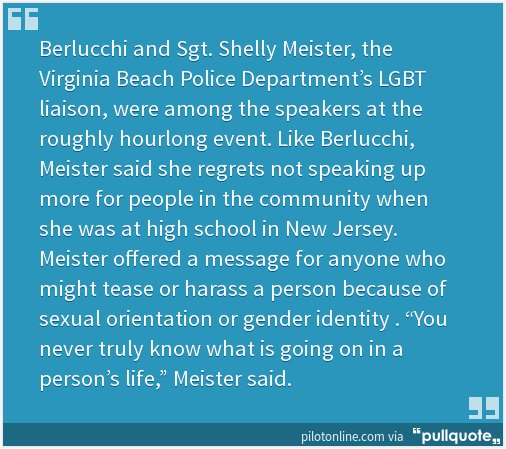 josephintoronto's tweet photo. #VirginiaBeach, VA: Hundreds pack #CoxHighSchool for #Gay-Straight Alliance assembly https://t.co/ZLPq2TO2qT @PrideToronto #PrideTO https://t.co/uAHdT0lAYe